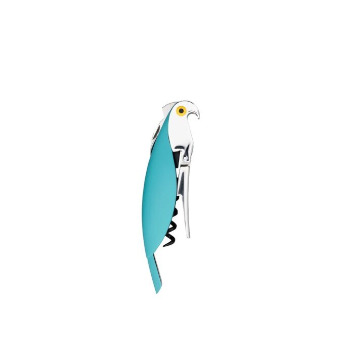 Alessi - Parrot Corkscrew - Light Blue